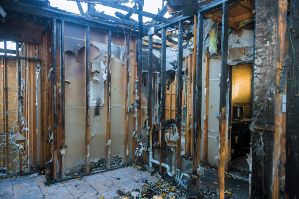 Professional Soot Cleanup technician working in Wenonah, NJ